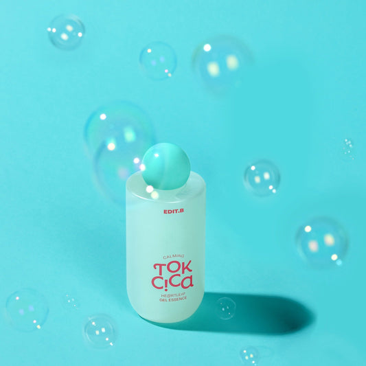 EDIT.B Calming TOK Cica Heartleaf Gel Essence (200ml) - K Beauty On