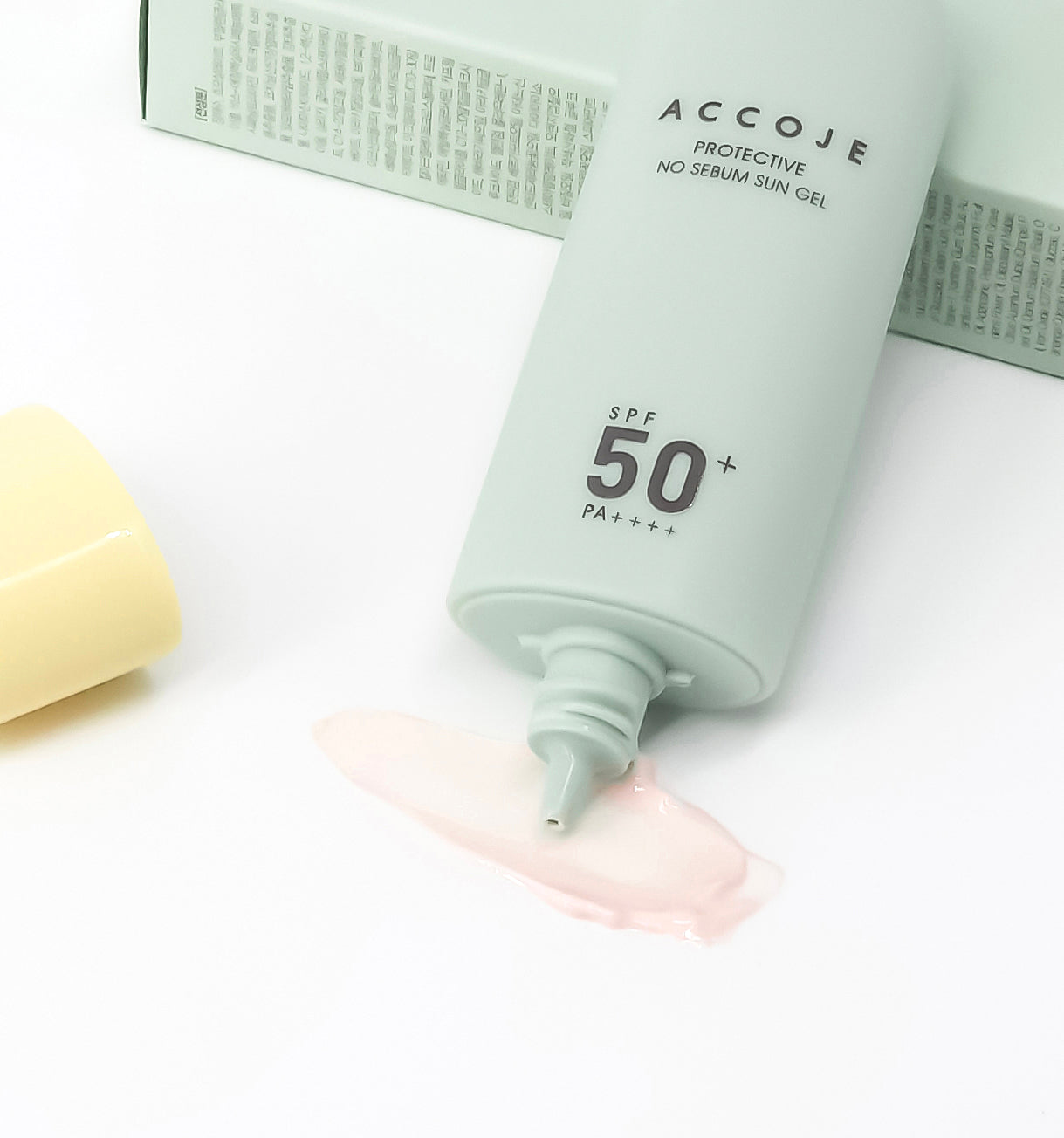 Accoje Protective No Sebum Sun Gel SPF50+ PA++++ (50ml) - K Beauty On