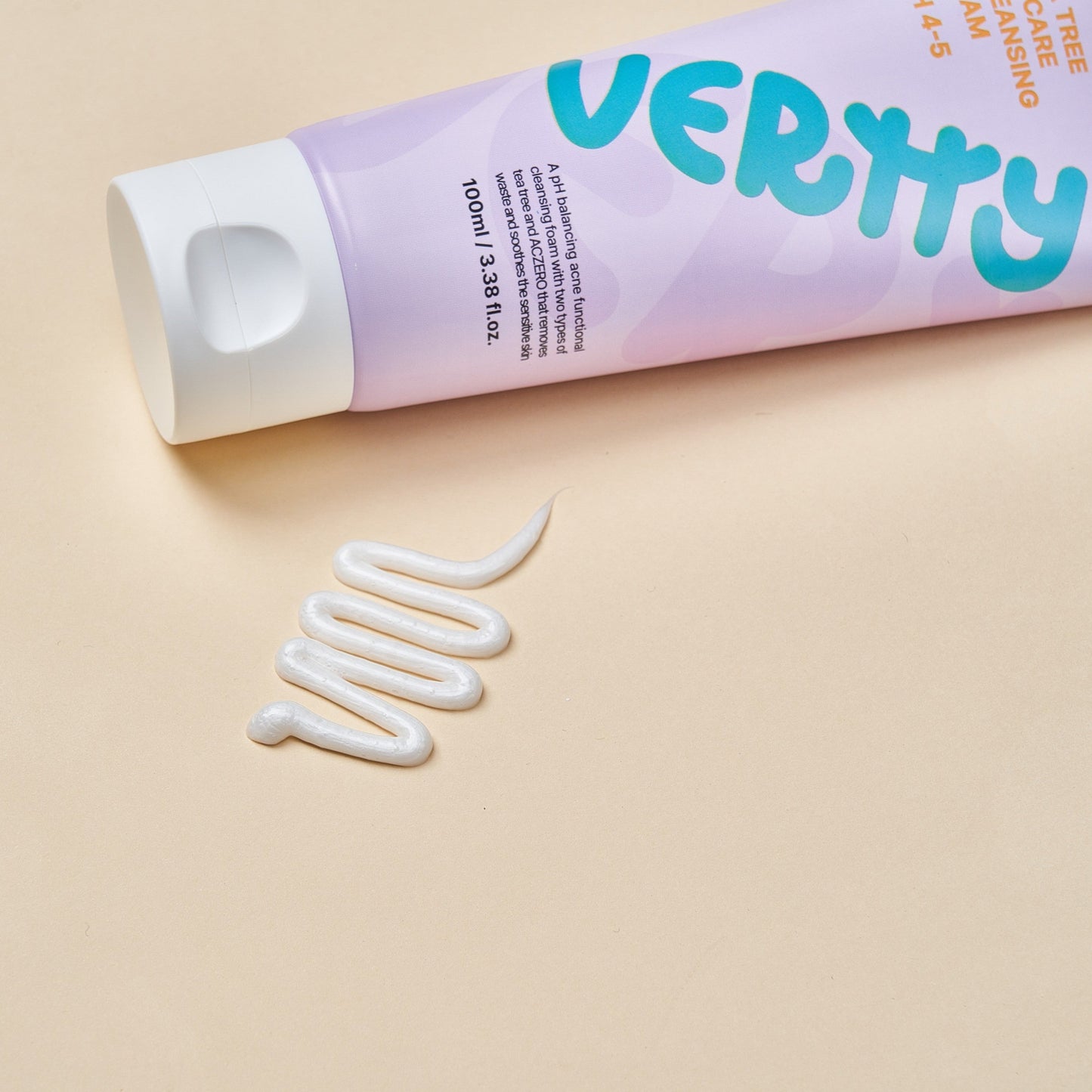 VERTTY Tea Tree AC Care Cleansing Foam (100ml) - K Beauty On