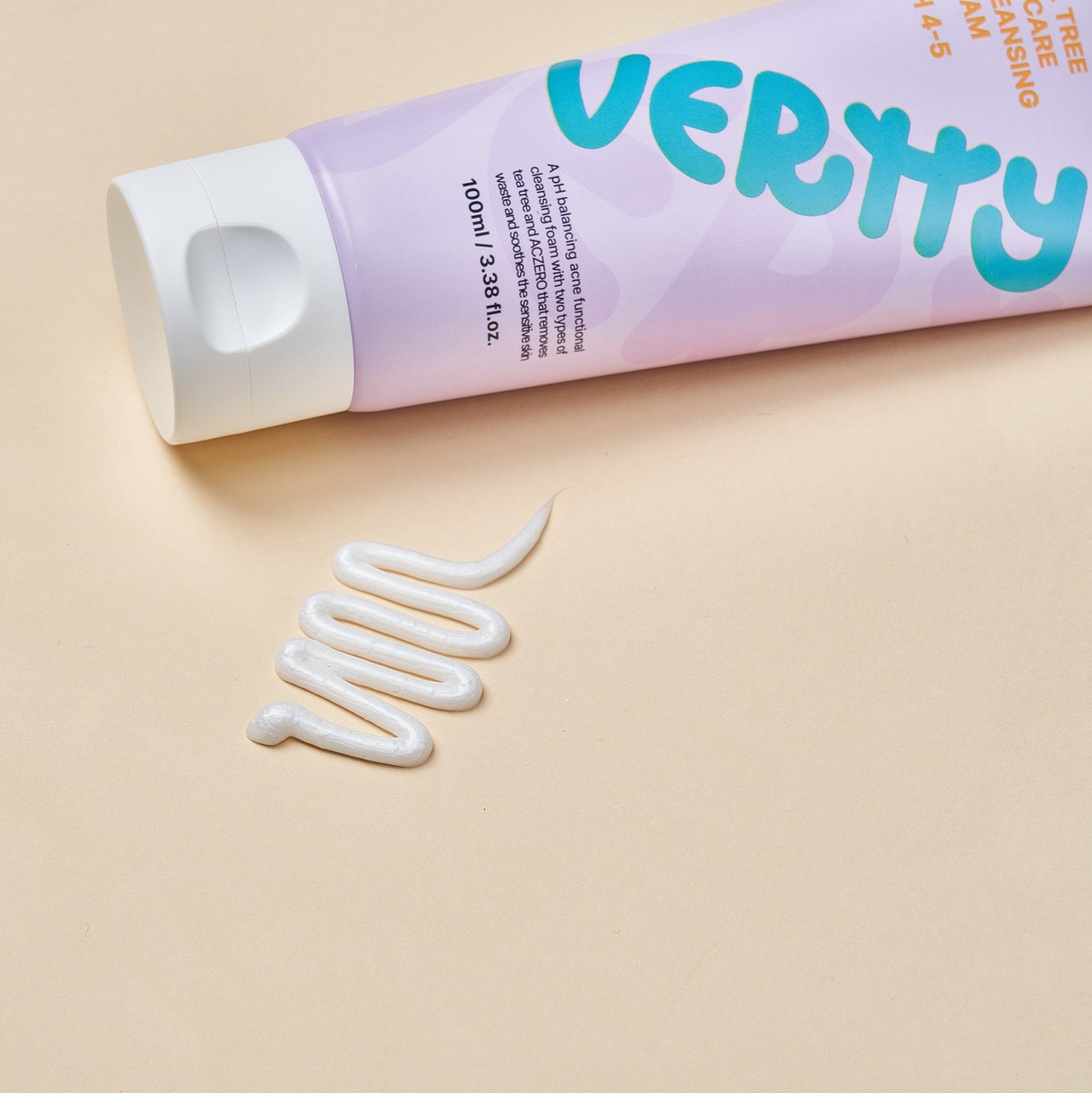 VERTTY Tea Tree AC Care Cleansing Foam (100ml) - K Beauty On