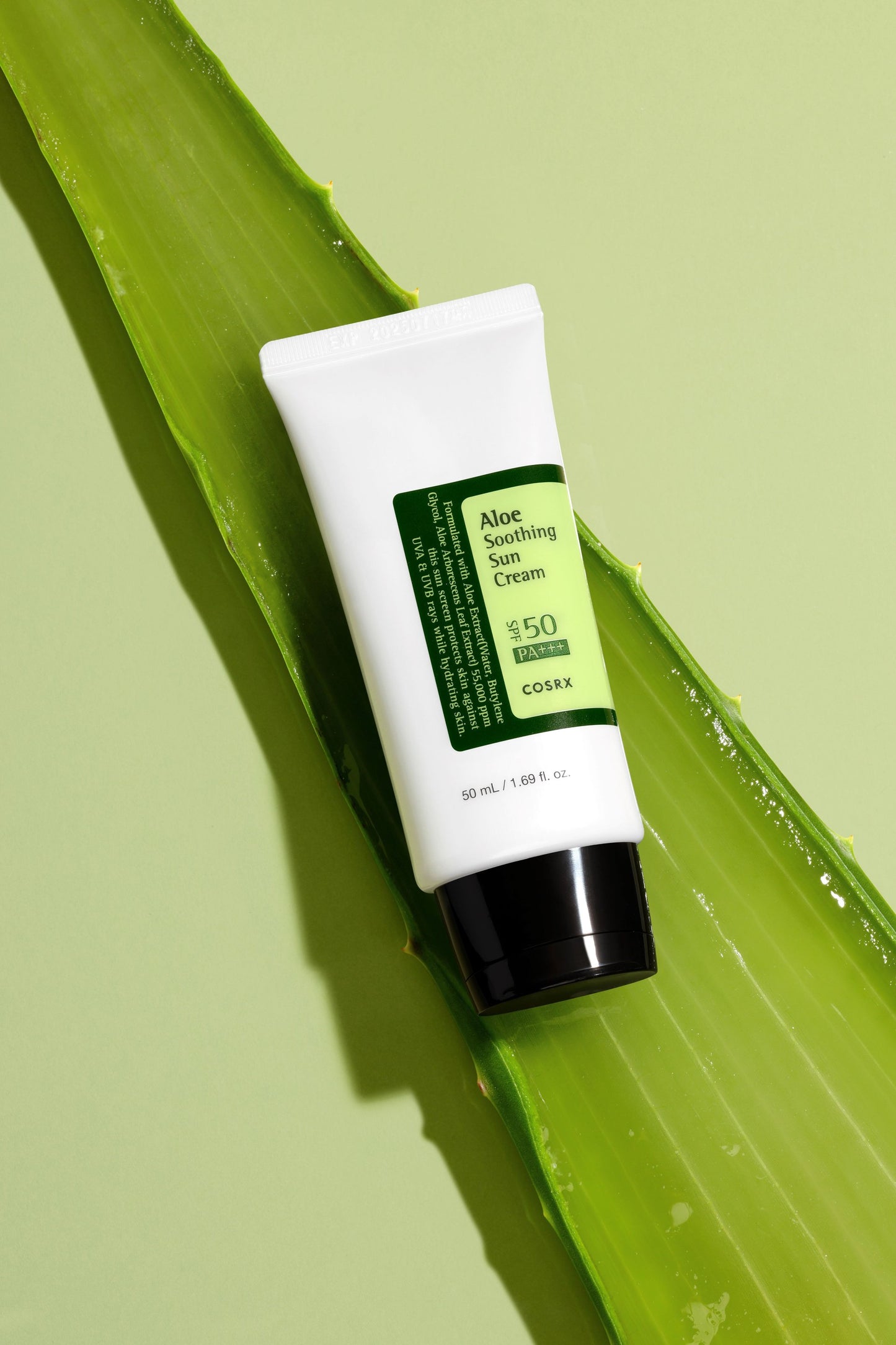 COSRX Aloe Soothing Sun Cream SPF 50+ Pa+++ (50ml) - K Beauty On